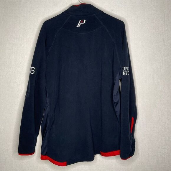 Polaris Sweater Men's XL‎ Navy Full-Zip Mid Layer Fleece Jacket 102019 Outdoors - Picture 5 of 9